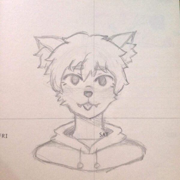sketch by my cousin who doesn't use social media!! • 2019